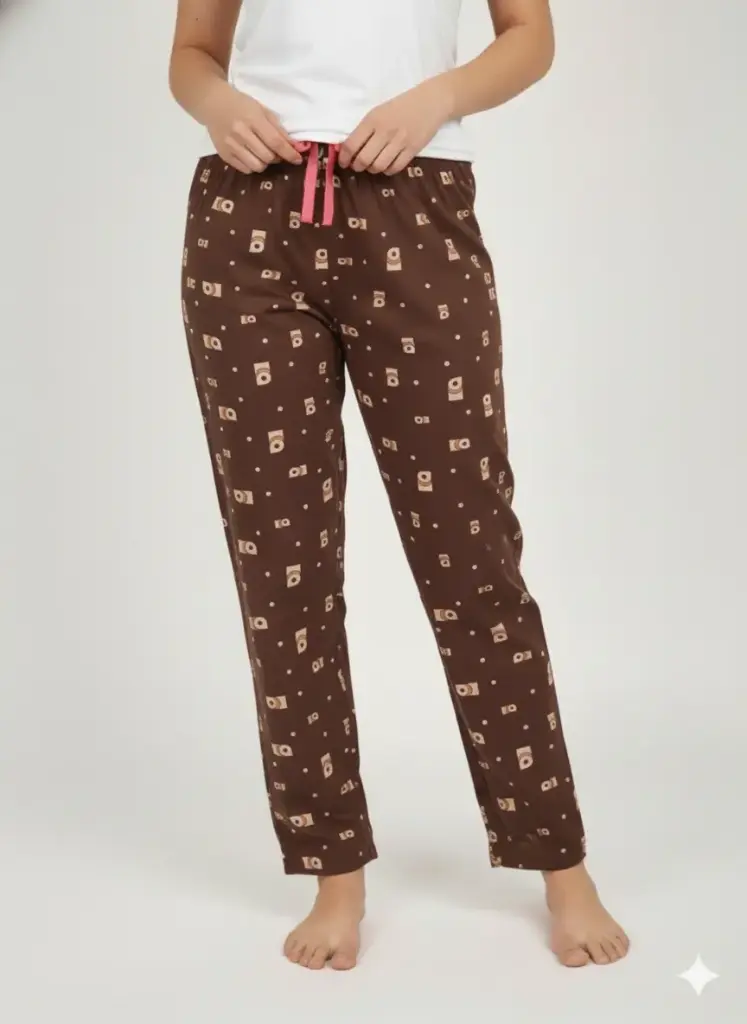 Girls Printed Cotton Hosiery Lower